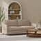 Brown Abstract Herringbone Woven Pattern Upholstery Fabric by The Yard - SKU: Logan Mocha